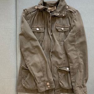 Army Green Jean Jacket